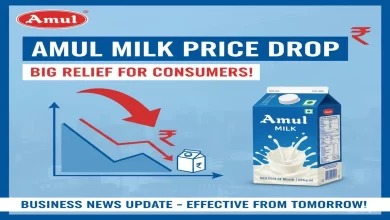 Amul Milk, Price Drop, Business News