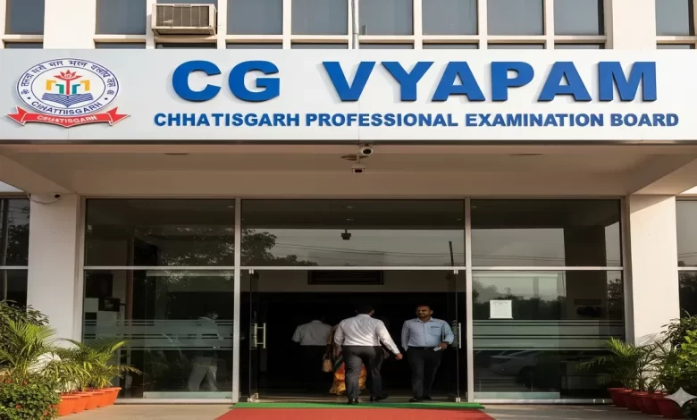 job, CG Vyapam 2025