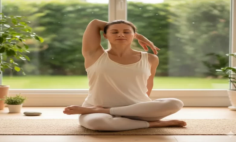 Gomukhasana Cow Face Pose