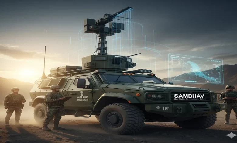 Indian Army new mobile system Sambhav