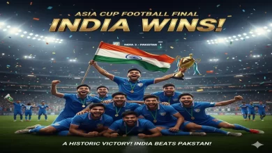 India's potential win over Pakistan in a football match
