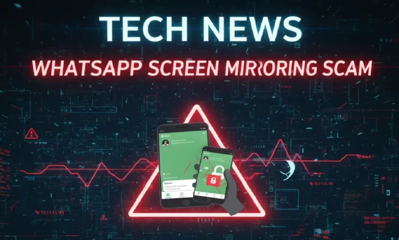 WhatsApp Screen Mirroring Scam