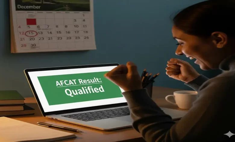 afcat result 2025 interview details