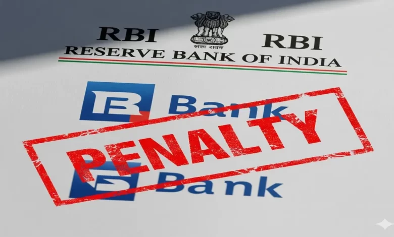 business news rbi penalty on banks