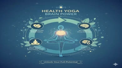 connection between health yoga and brain power