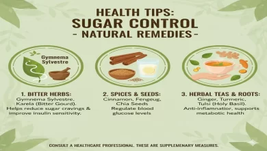 health tips sugar control natural remedies