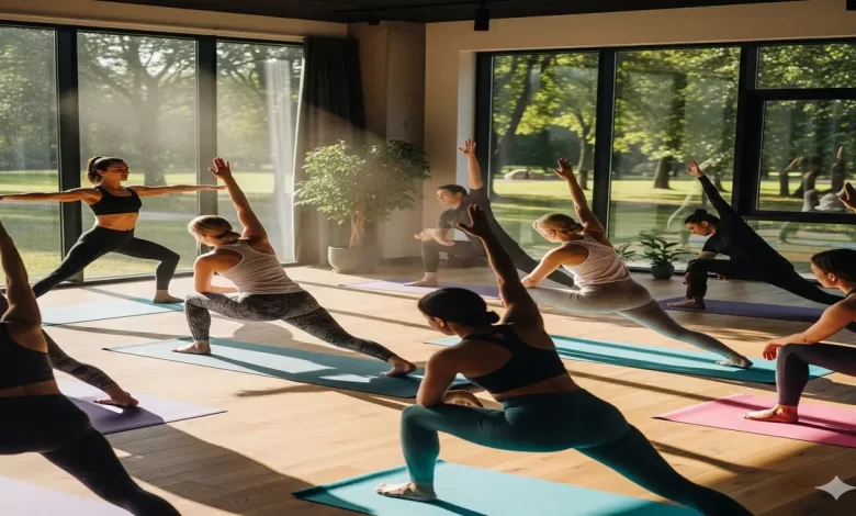 yoga, fitness, health